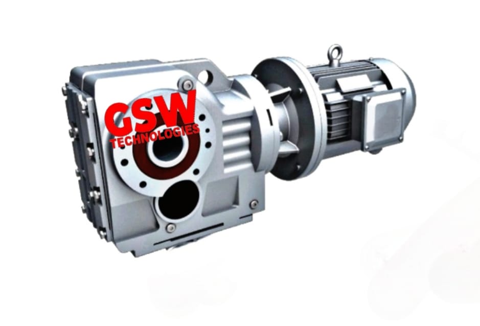 Helical - bevel geared units and geared motors